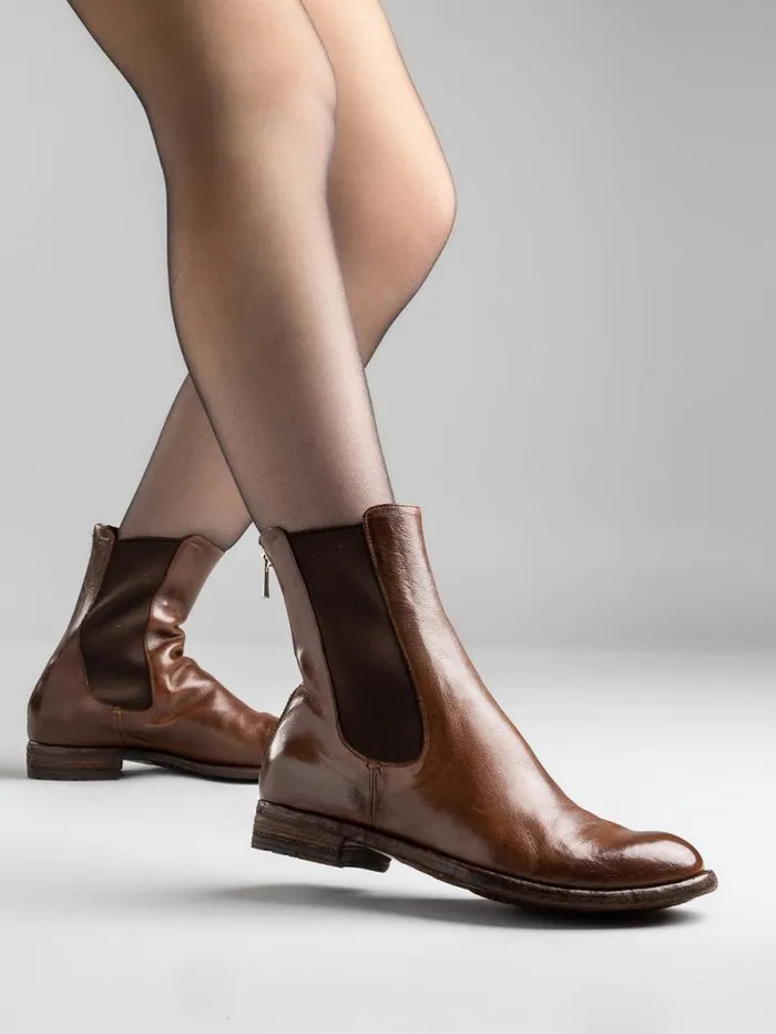 Women Officine Creative Footwear LEXIKON 073 Black Leather Chelsea Boots Women Officine Creative Footwear LEXIKON 073 Black Leather Chelsea Boots