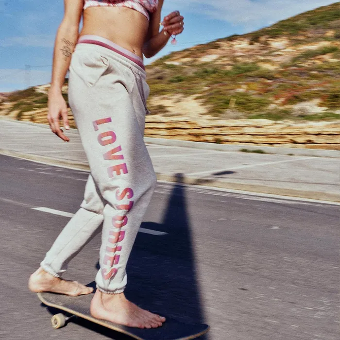 Women Pants Love Stories Donna Pants Off White