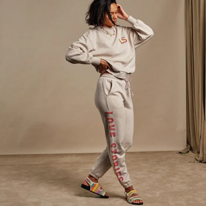Women Pants Love Stories Donna Pants Off White