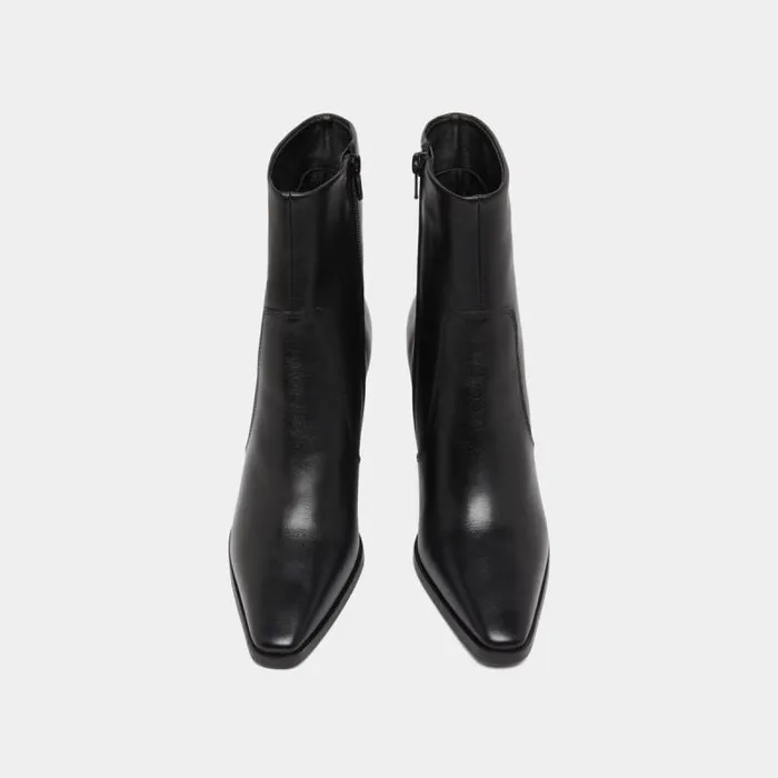 Women Pointed Toe Ankle Boots Black JONAK Ankle Boots Lowboots
