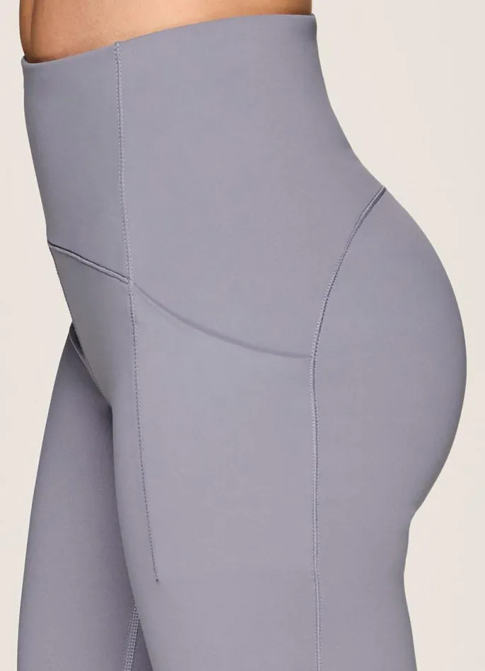 Women Power Play Tech Flex 78 Legging Dolphin Grey RBX Active Leggings