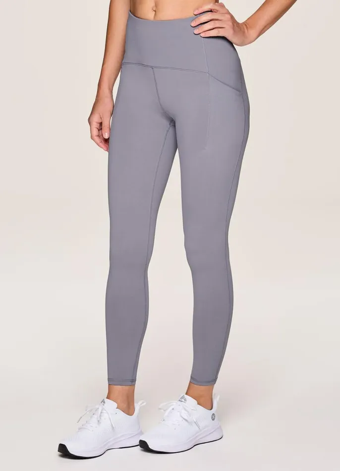 Women Power Play Tech Flex 78 Legging Dolphin Grey RBX Active Leggings