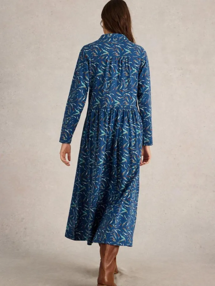 Women Rylee Jersey Shirt Dress Blue Print White Stuff Dresses Women Rylee Jersey Shirt Dress Blue Print White Stuff Dresses
