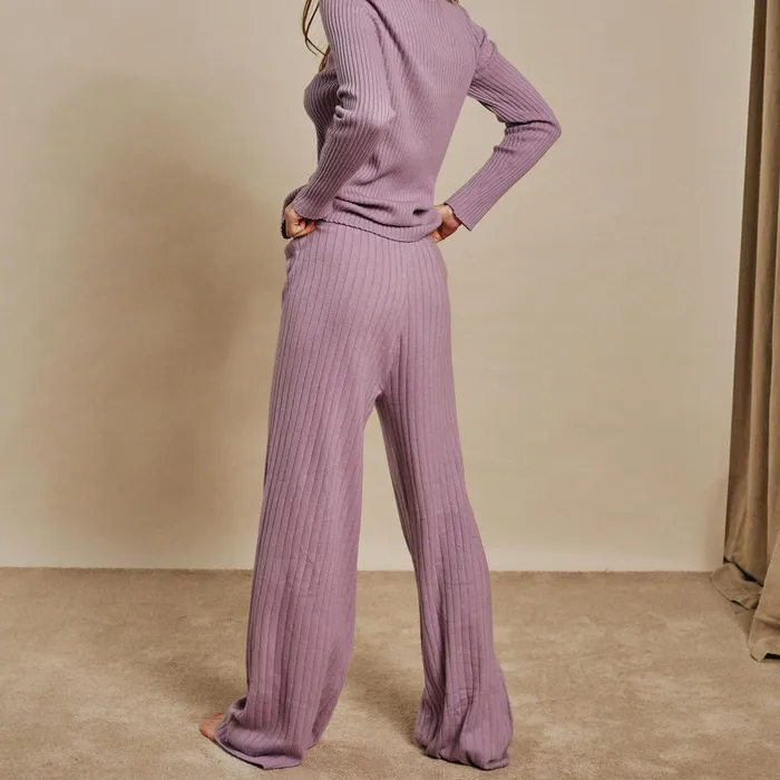 Women Sweaters Love Stories Zadie Sweater Purple