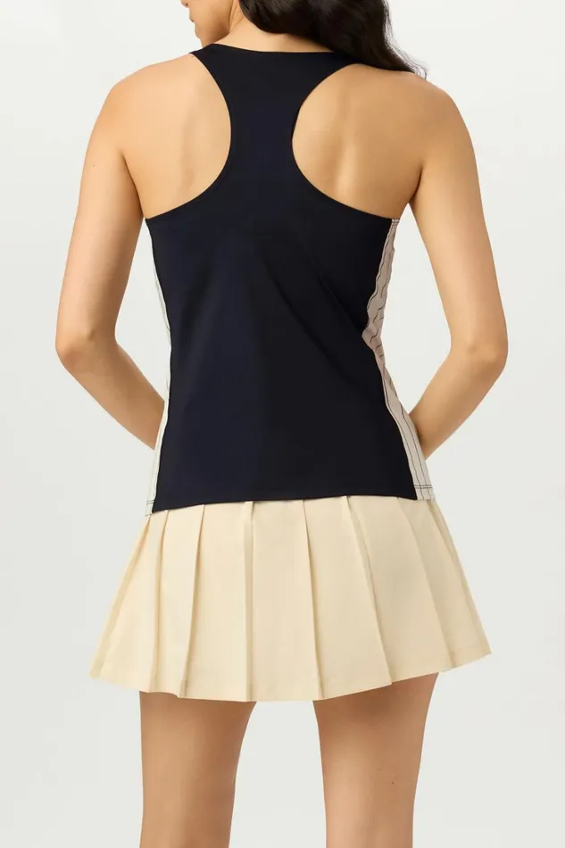 Women Tops and TShirts Fila Performance Iconic Racerback Tank 978 Blackangora