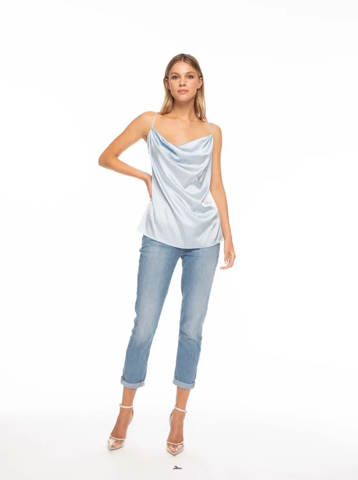 Women Tops Robert Graham ROSA CAMI Light Blue