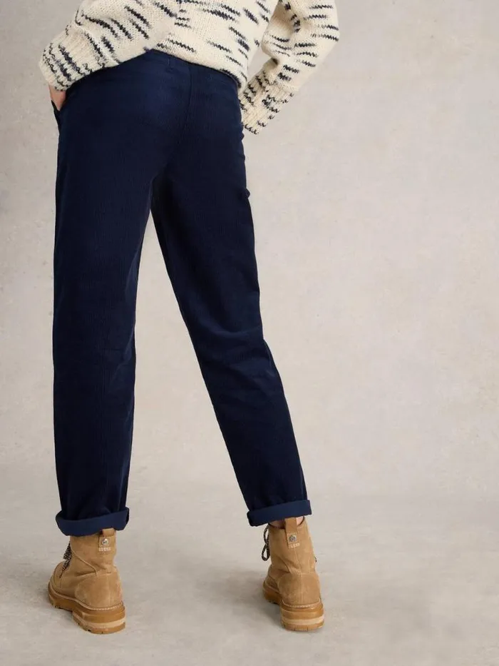 Women Twister Cord Trouser Dark Navy White Stuff Trousers