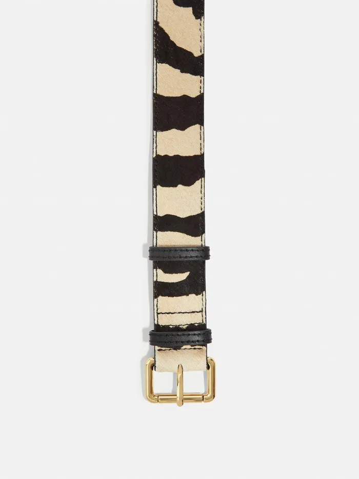 Women Zebra Belt Zebra Jigsaw Belts