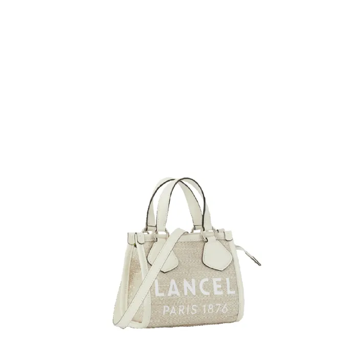 Zipped Mini Tote Naturalwhite Women Lancel Mini Bags Zipped Mini Tote Naturalwhite Women Lancel Mini Bags